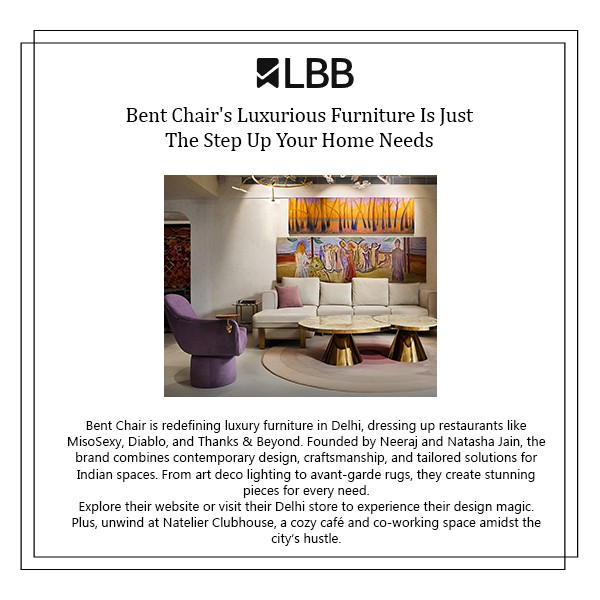 Bent Chair luxury furniture for your home